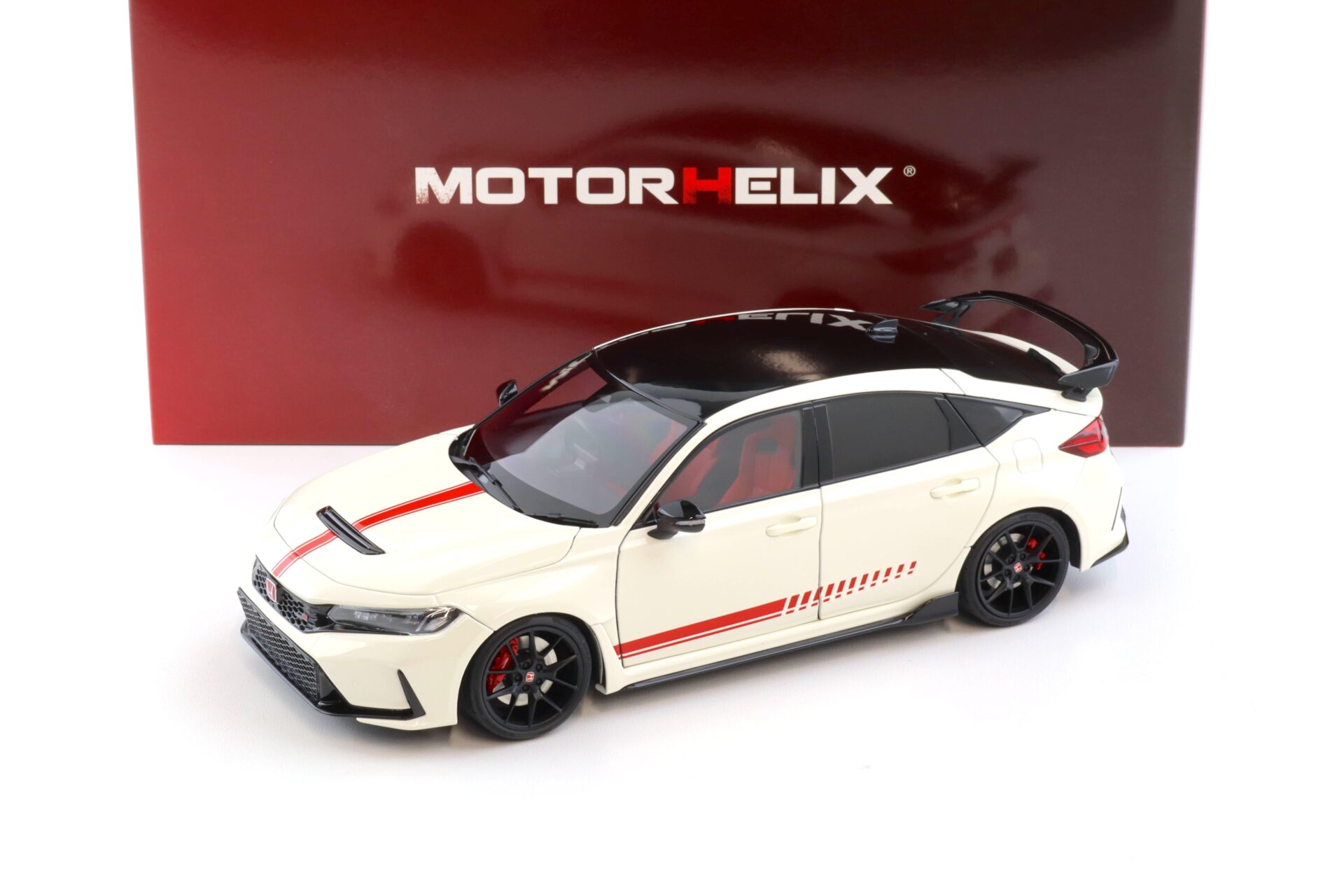 1:18 Motorhelix Honda Civic Type R (FL5) Ultimate Edition white/ red 2022