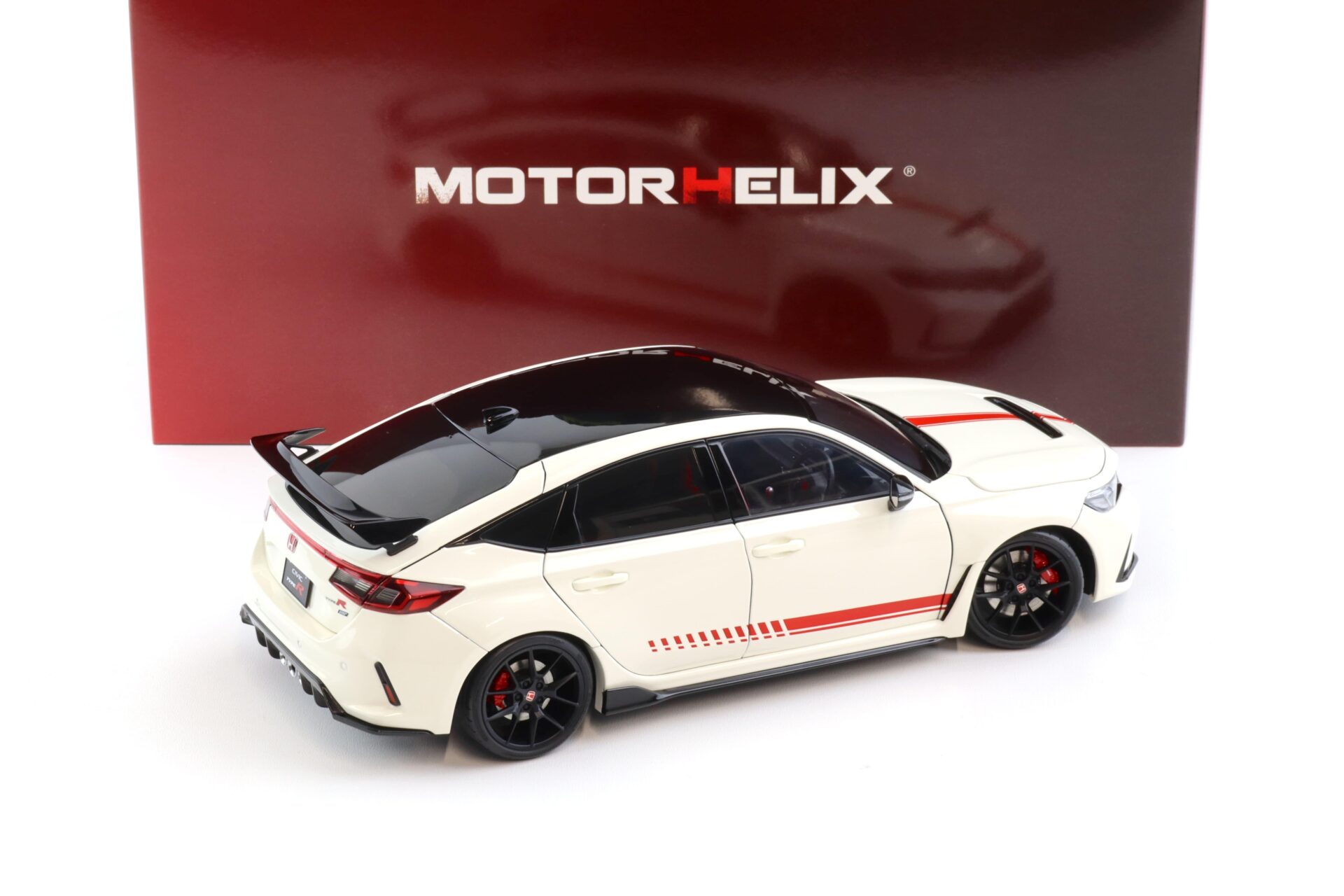 1:18 Motorhelix Honda Civic Type R (FL5) Ultimate Edition white/ red 2022