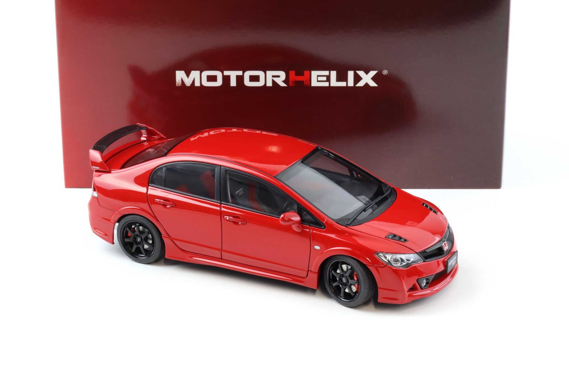 1:18 Motorhelix Honda Civic (FD2) Mugen RR Milano red M85415
