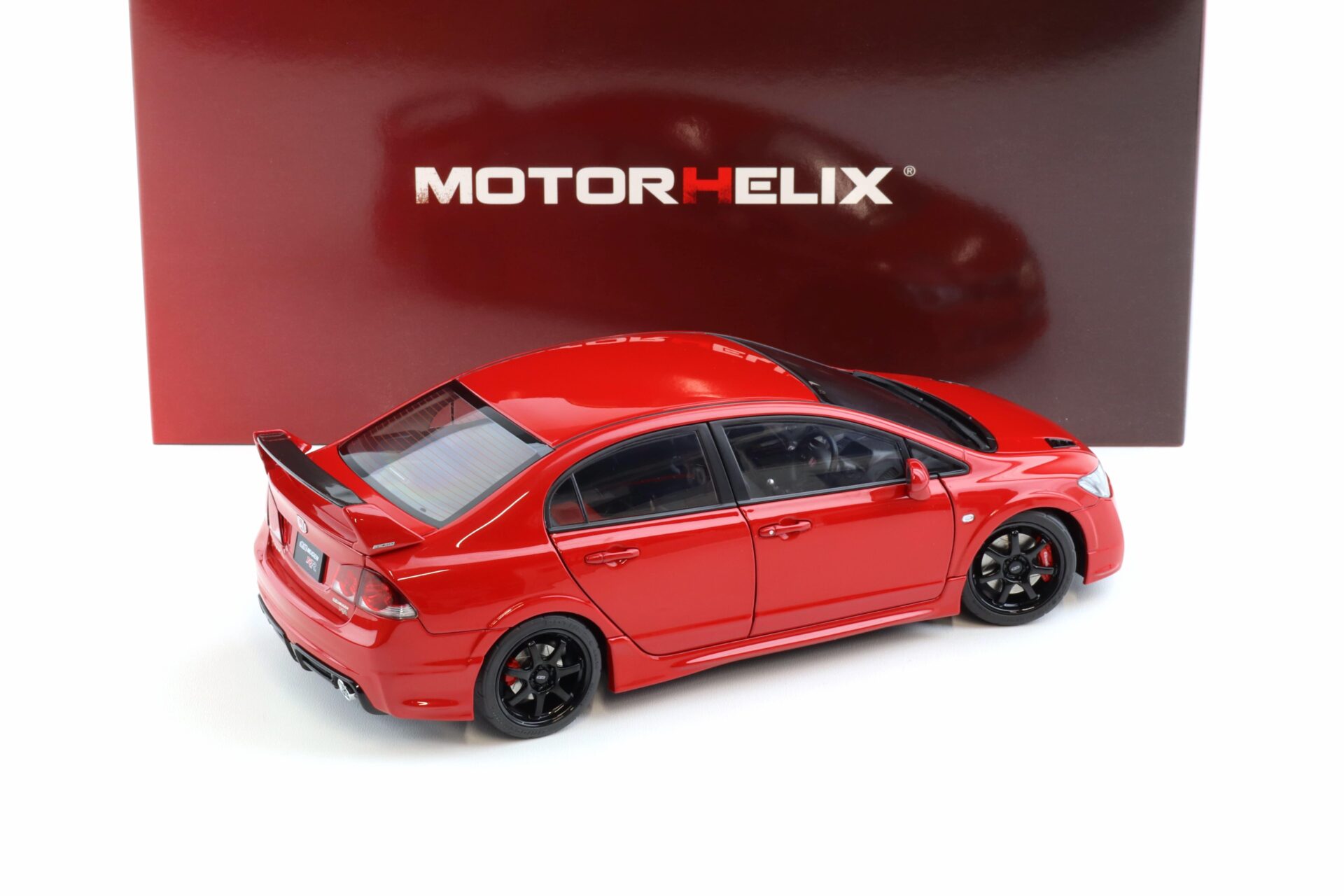 1:18 Motorhelix Honda Civic (FD2) Mugen RR Milano red M85415