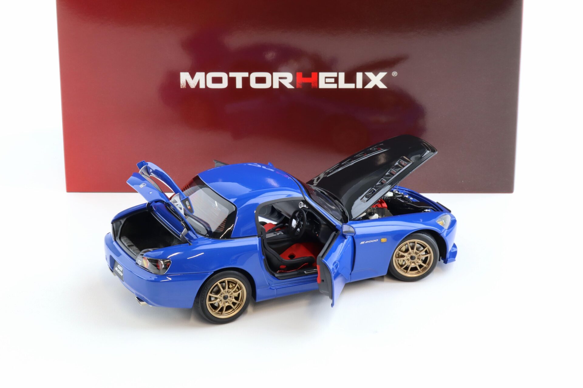 1:18 Motorhelix Honda S2000 (AP2) MUGEN Apex blue M85121