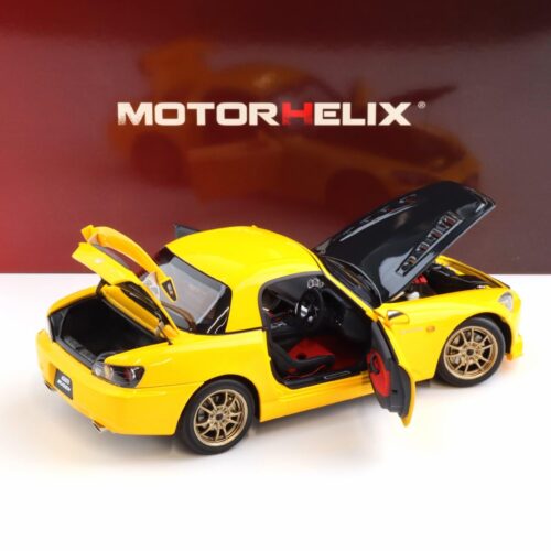 1:18 Motorhelix Honda S2000 (AP2) MUGEN New Indy yellow pearl M85122