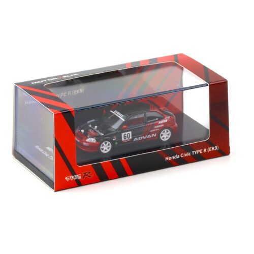 1:64 Motorhelix Honda Civic Type R (EK9) Advan Livery red/ black