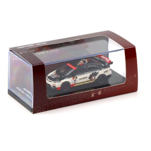 1:64 Motorhelix Honda Civic Type R (FD2) MUGEN Livery white