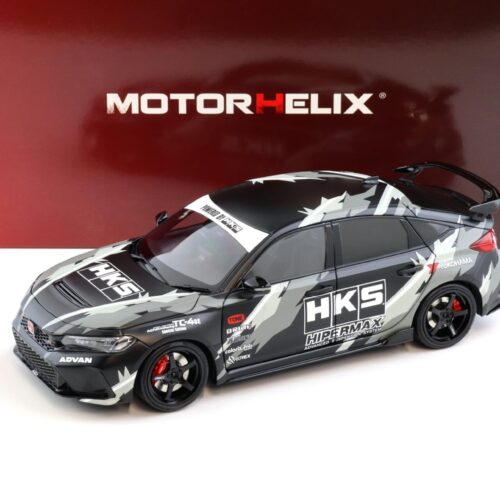1:18 Motorhelix Honda Civic Type R (FL5) HKS Livery matt black 2022
