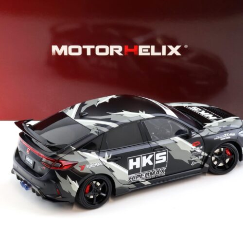 1:18 Motorhelix Honda Civic Type R (FL5) HKS Livery matt black 2022