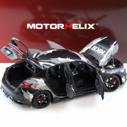 1:18 Motorhelix Honda Civic Type R (FL5) HKS Livery matt black 2022