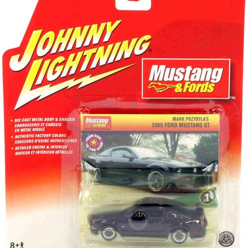 1:64 Johnny Lightning 2005 Ford Mustang GT black Mark Przybla's Mustang & Fords