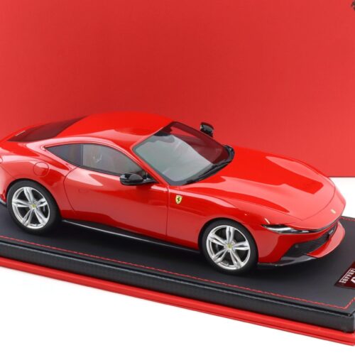 1:18 MR Collection Ferrari Amalfi Coupe 2025 Rosso Corsa with Showcase