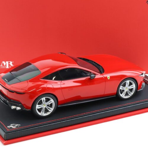 1:18 MR Collection Ferrari Amalfi Coupe 2025 Rosso Corsa with Showcase