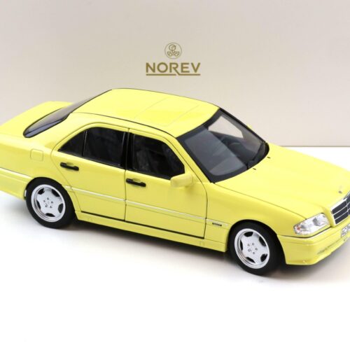 1:18 Norev Mercedes C36 AMG W202 Limousine 1993 light yellow - Limited 200 pcs.