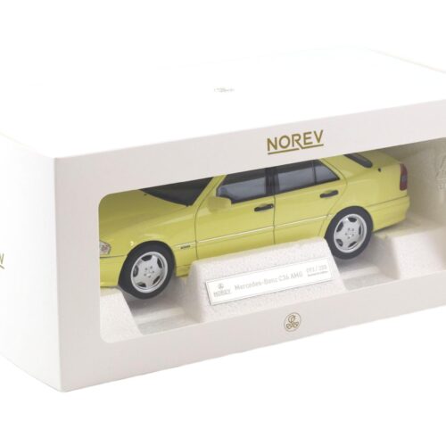1:18 Norev Mercedes C36 AMG W202 Limousine 1993 light yellow - Limited 200 pcs.