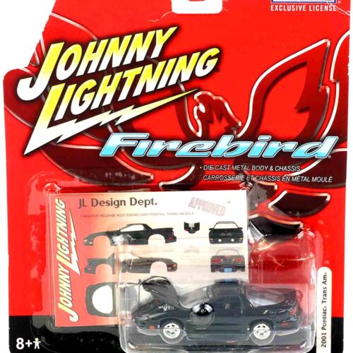 1:64 Johnny Lightning 2001 Pontiac Trans Am black Firebird