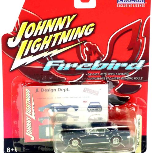 1:64 Johnny Lightning 1967 Pontiac Firebird dark blue