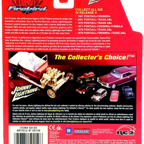 1:64 Johnny Lightning 1967 Pontiac Firebird dark blue