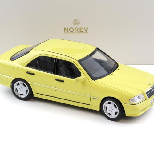 1:18 Norev Mercedes C36 AMG W202 Limousine 1993 light yellow - Limited 200 pcs.