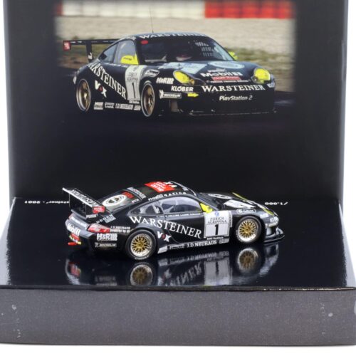 1:43 Minichamps Porsche 911 996 GT3 R PZK Warsteiner 2001 #1 Special Box