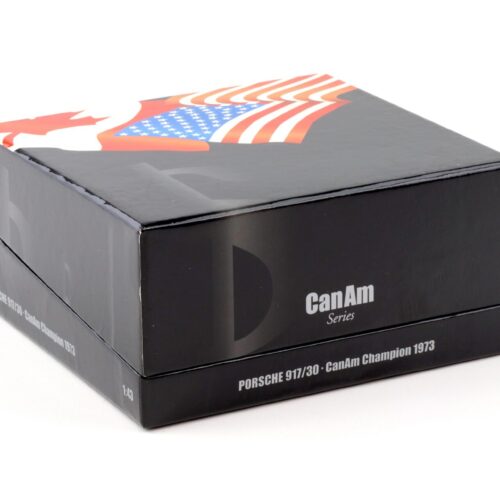 1:43 Minichamps Porsche 917/30 CanAm Champion 1973 M.Donohue Sunoco Special Box