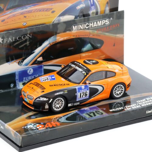1:43 Minichamps BMW Z4 Team Black Falcon 24h Nürburgring 2009 #176 Weijers