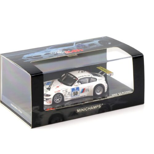 1:43 Minichamps BMW Z4 M-Coupe Schubert 24h Nürburgring 2007 Stuck #50