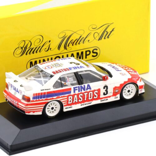 1:43 Minichamps BMW 318 iS 24h SPA 1994 Bastos Fina #3 Winkelhick/ Ferte/ Duez