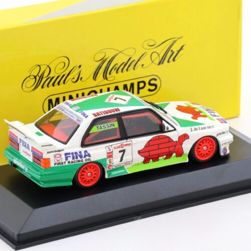 1:43 Minichamps BMW M3 E30 Belgian ProCar 1993 Fina #7 T.Tassin