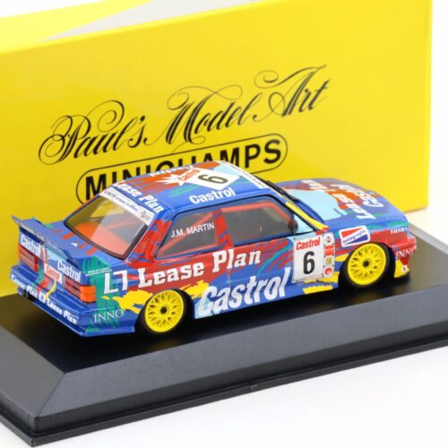 1:43 Minichamps BMW M3 E30 Belgian ProCar 1993 Lease Plan #6 JM. Martin