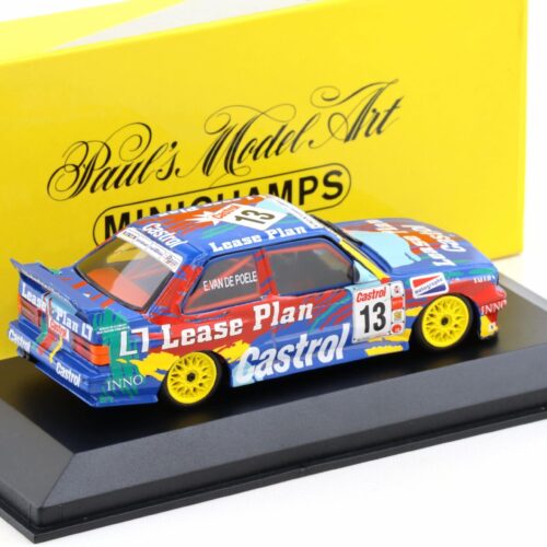 1:43 Minichamps BMW M3 E30 Belgian ProCar 1993 Lease Plan #13 Van de Poele