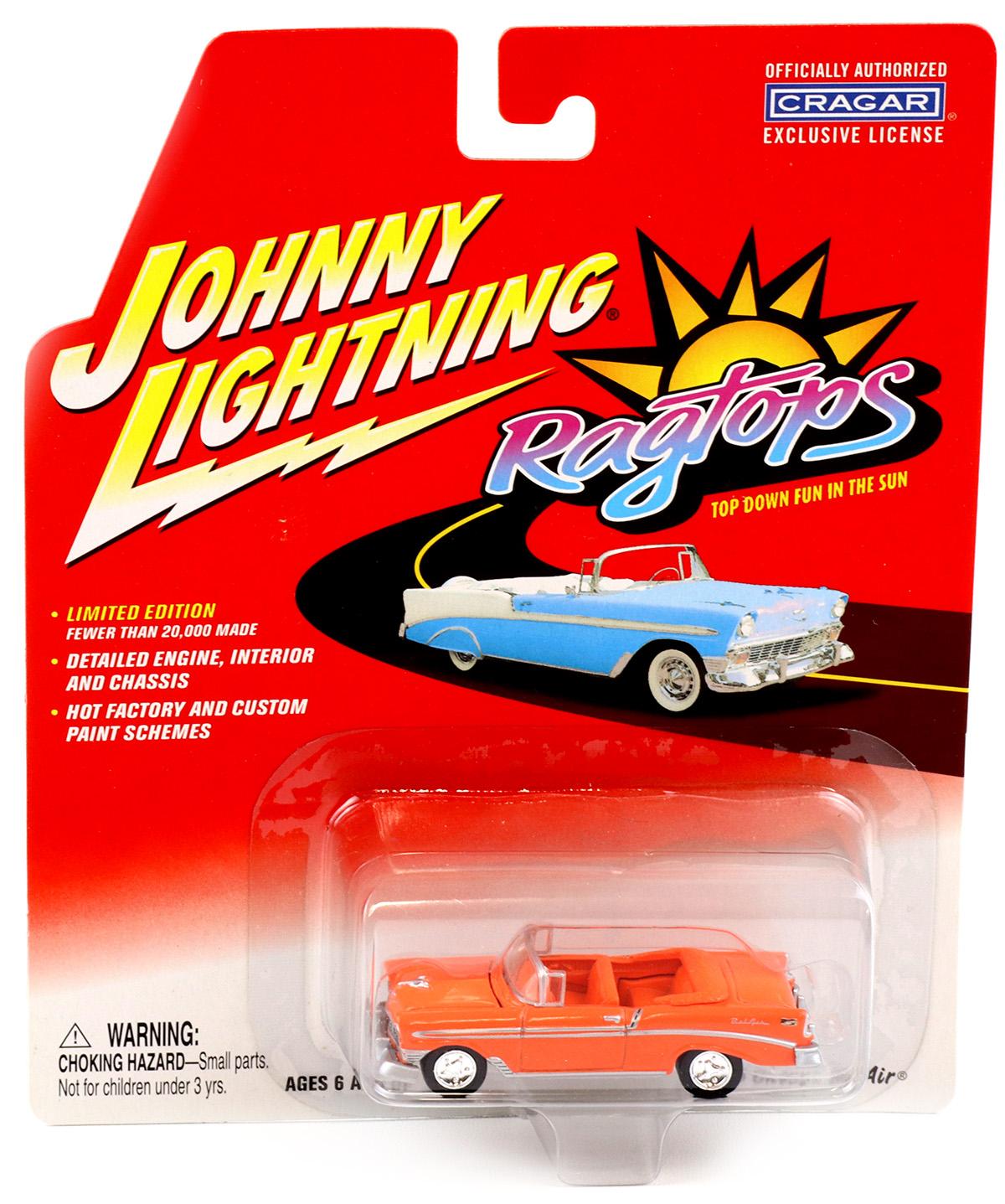 1:64 Johnny Lightning 1956 Chevy Bel Air orange Ragtops