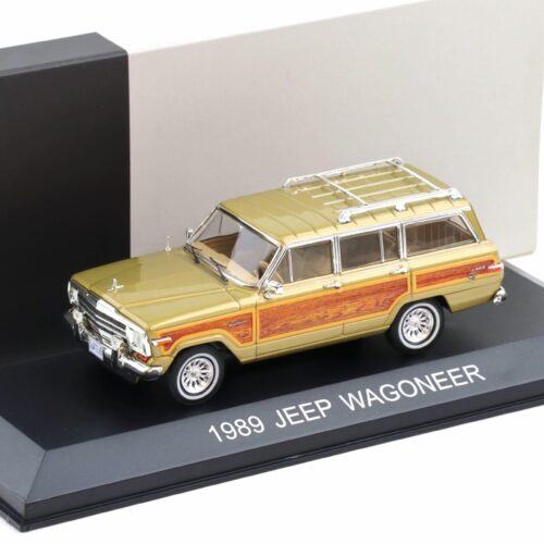 1:43 PremiumX Jeep Wagoneer 1989 gold/ wood - Limited 500 pcs.