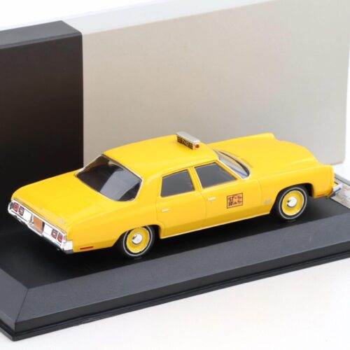 1:43 PremiumX Chevrolet Bel Air Limousine 1973 New York Taxi yellow