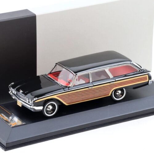 1:43 PremiumX Ford Country Squire Wagon 1960 black/ wood