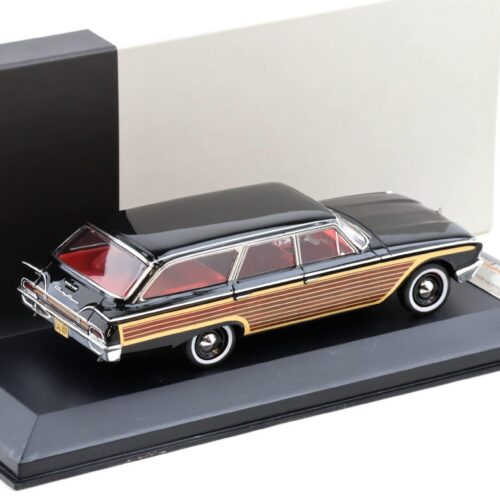 1:43 PremiumX Ford Country Squire Wagon 1960 black/ wood
