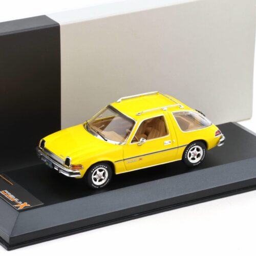 1:43 PremiumX AMC Pacer X 1975 yellow