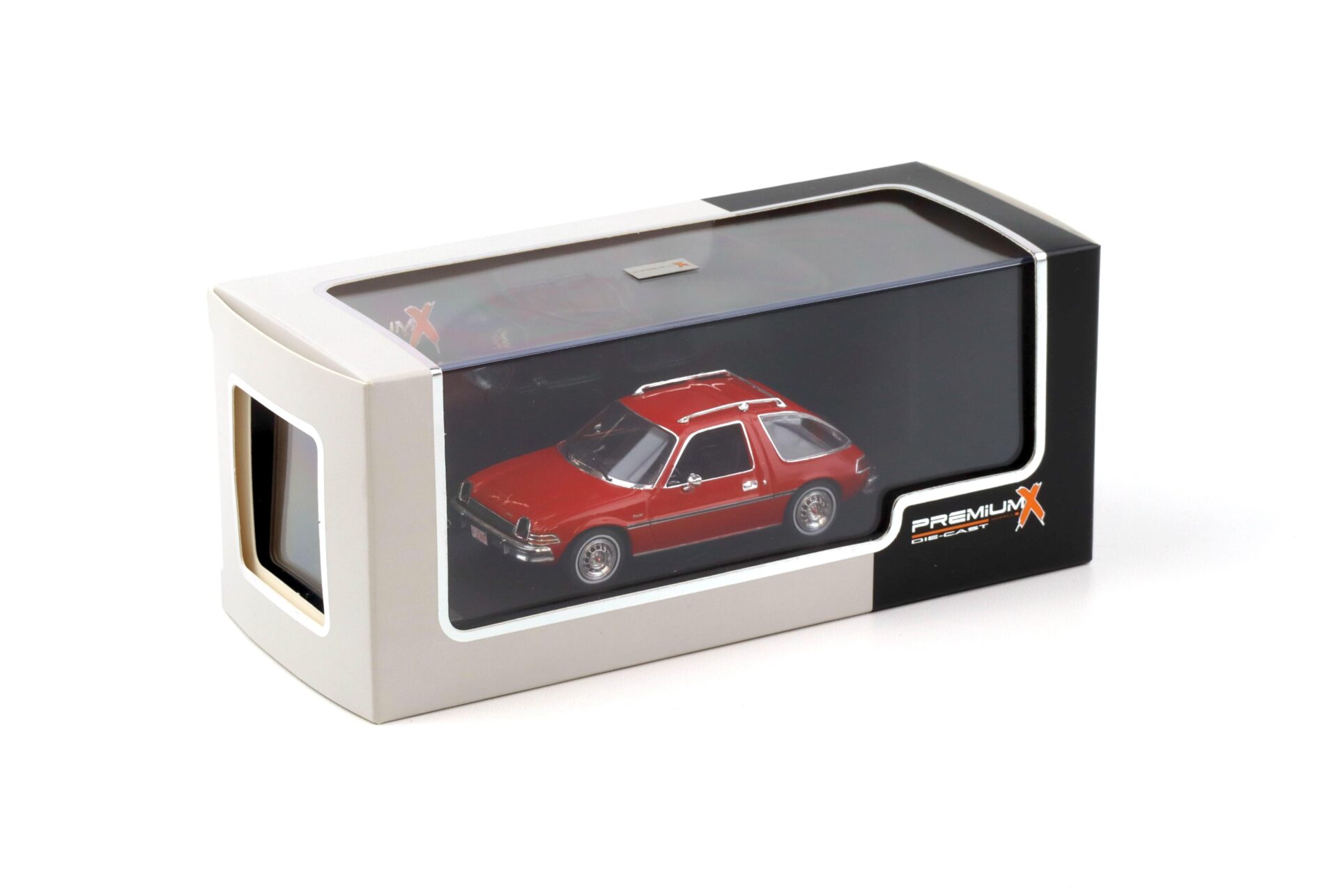 1:43 PremiumX AMC Pacer 1975 red
