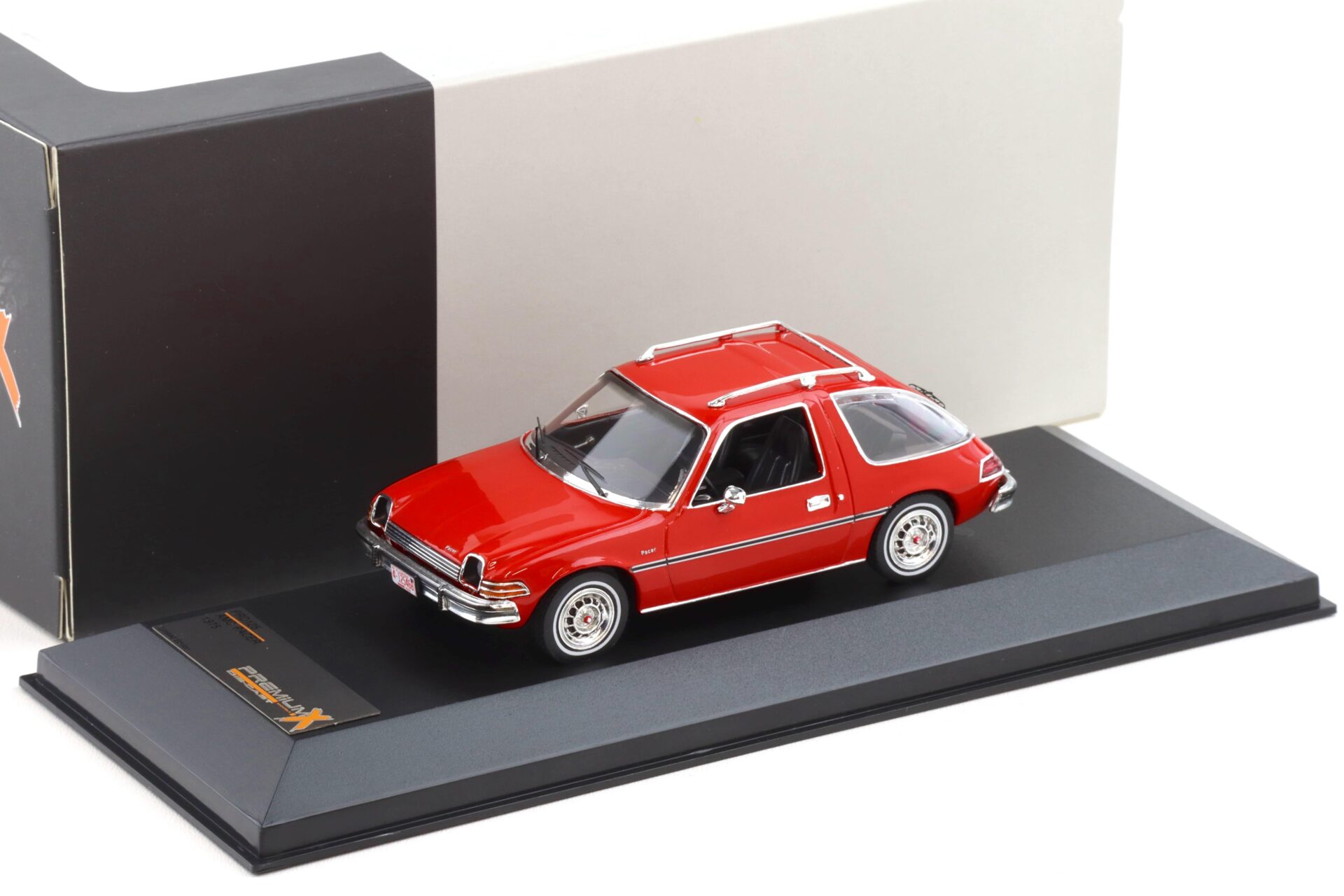 1:43 PremiumX AMC Pacer 1975 red