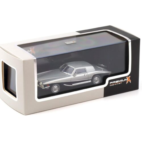 1:43 PremiumX Stutz Blackhawk Coupe 1971 silver/ black