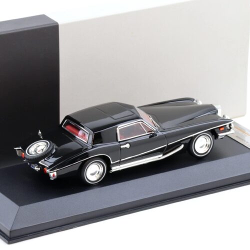 1:43 PremiumX Stutz Blackhawk Coupe 1971 black