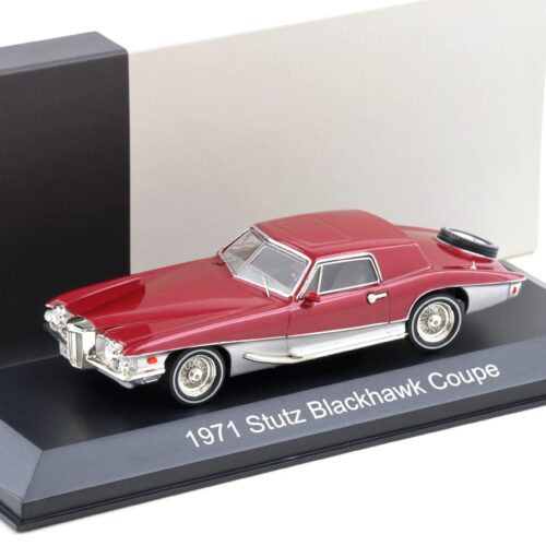 1:43 PremiumX Stutz Blackhawk Coupe 1971 red/ grey