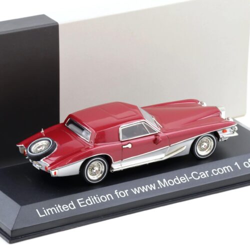 1:43 PremiumX Stutz Blackhawk Coupe 1971 red/ grey
