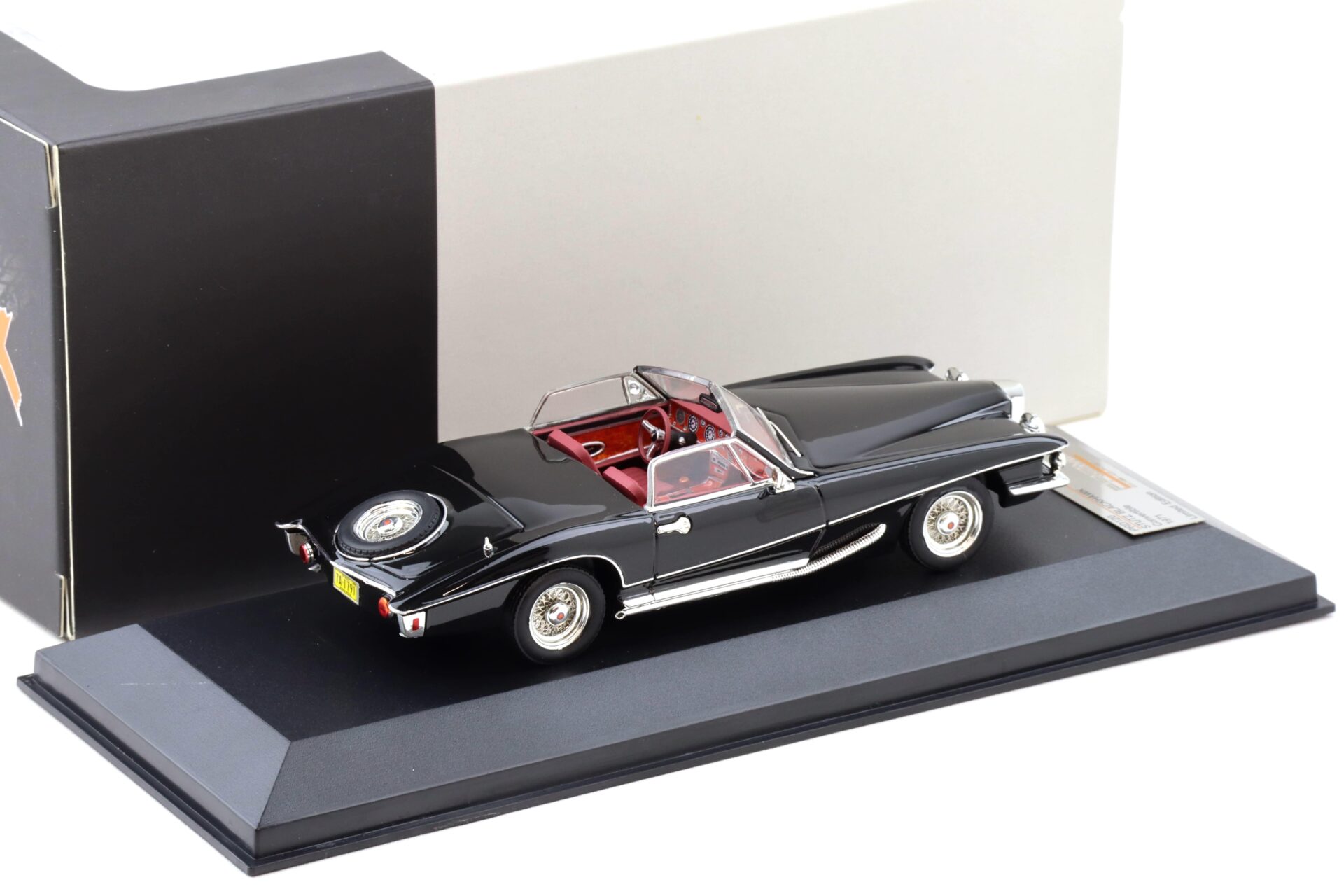 1:43 PremiumX Stutz Blackhawk Convertible 1971 black
