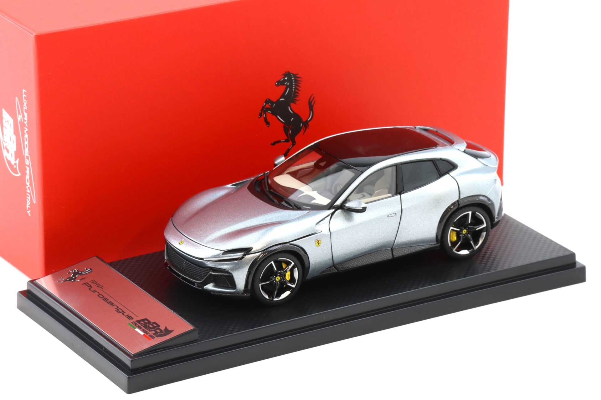 1:43 BBR Ferrari Purosangue Panoramic roof Grigio Titanio metallic DIECAST