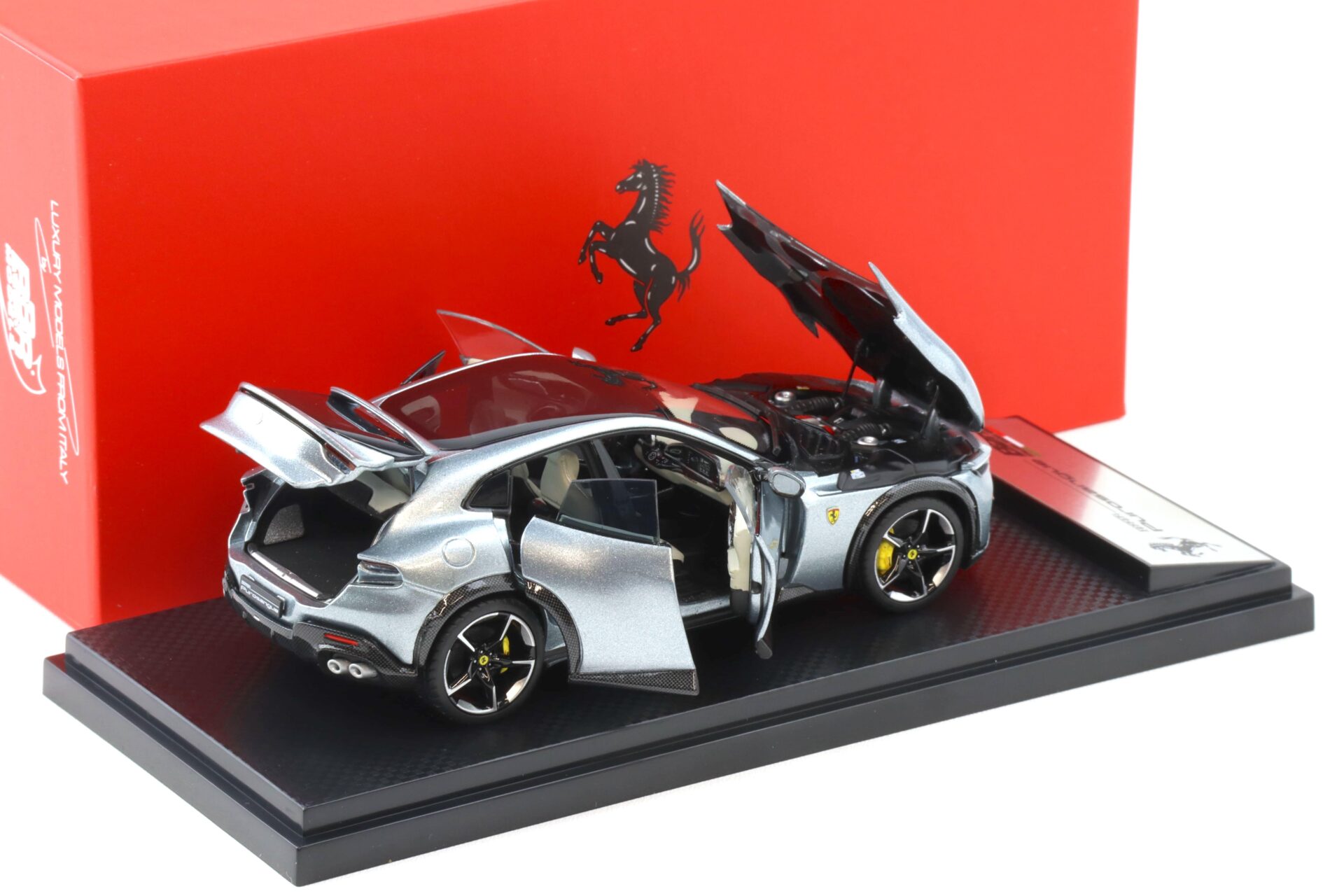 1:43 BBR Ferrari Purosangue Panoramic roof Grigio Titanio metallic DIECAST