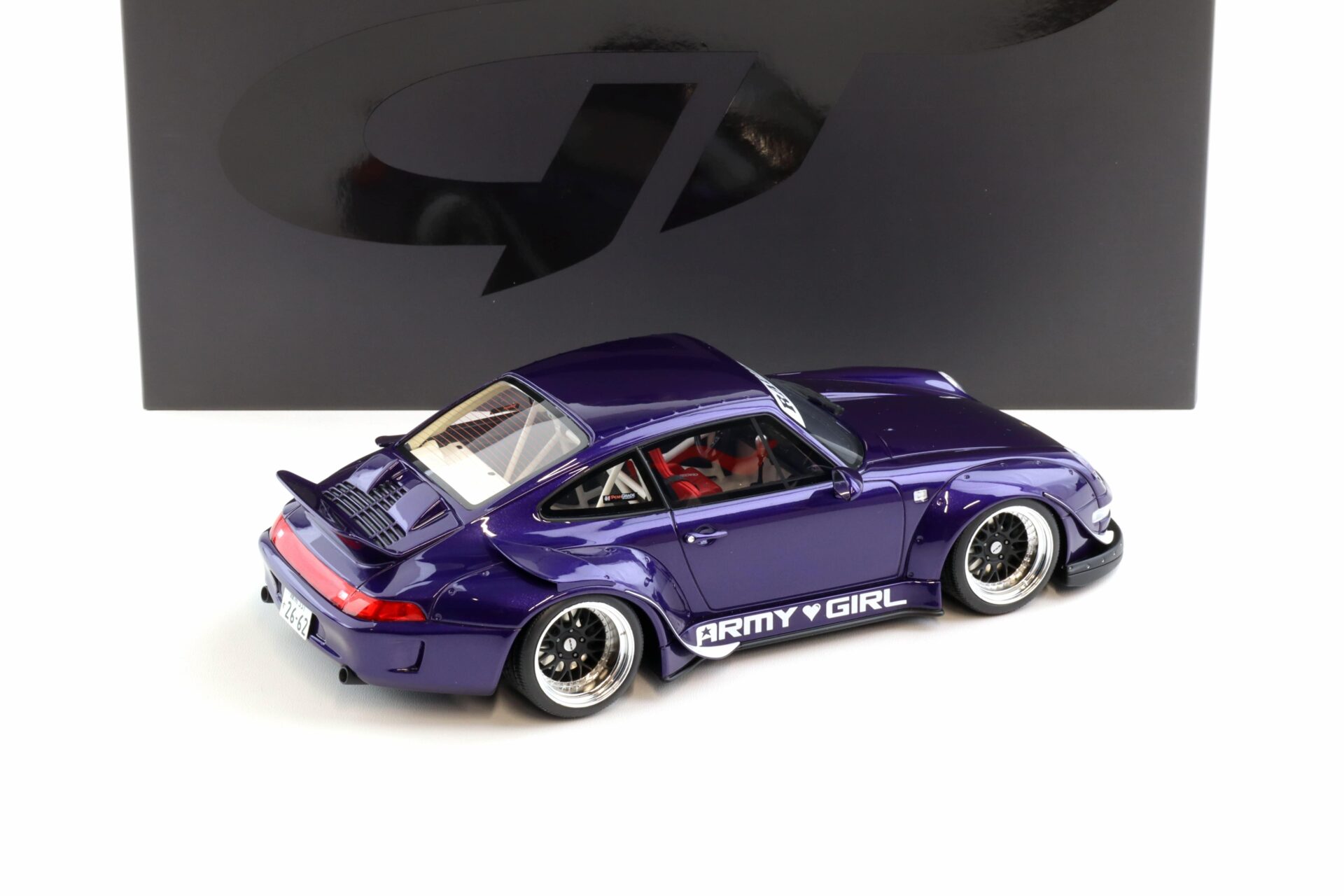 1:18 GT Spirit GT562 Porsche 911 993 RWB Army Girl RAUH-Welt purple 2015