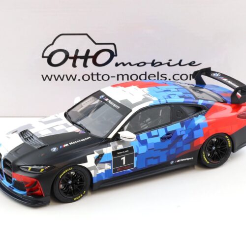 1:18 OTTO mobile OT1125 BMW M4 GT4 Coupe #1 black/red/blue 2024