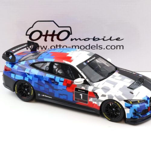 1:18 OTTO mobile OT1125 BMW M4 GT4 Coupe #1 black/red/blue 2024