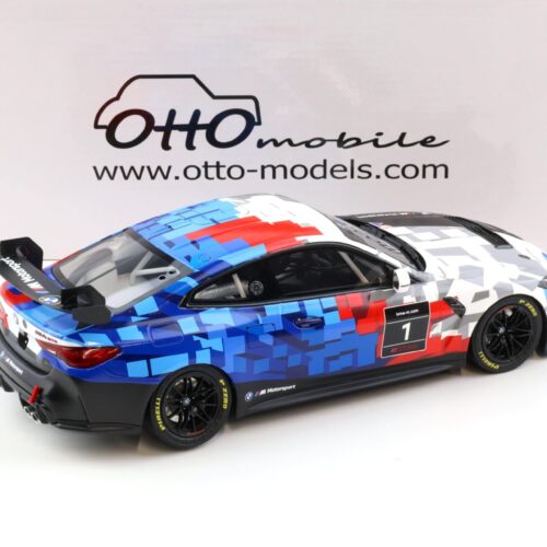 1:18 OTTO mobile OT1125 BMW M4 GT4 Coupe #1 black/red/blue 2024