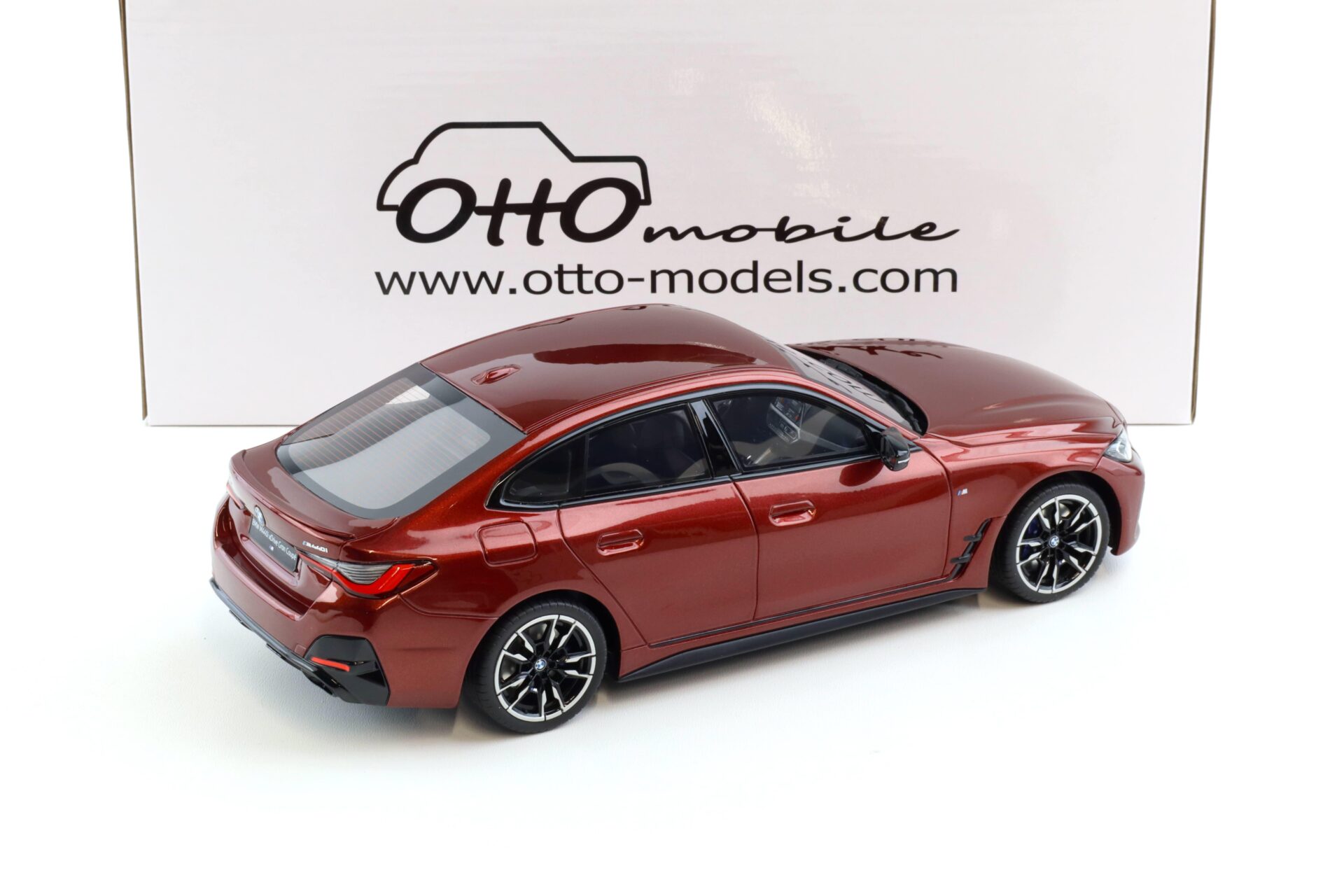 1:18 OTTO mobile OT1075 BMW M440i xDrive Gran Coupe Aventurin red III
