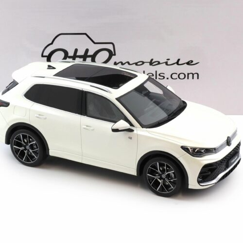 1:18 OTTO mobile OT1219 VW Tiguan E TSI R-Line 2024 pearl white