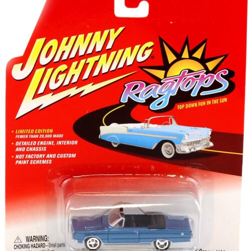1:64 Johnny Lightning 1967 Plymouth GTX Convertible blue metallic Ragtops